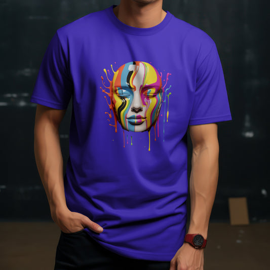 Color 2 Face T-shirt